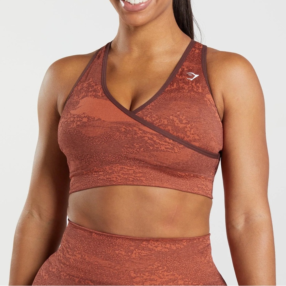 Gymshark Adapt Camo Seamless Sports Bra